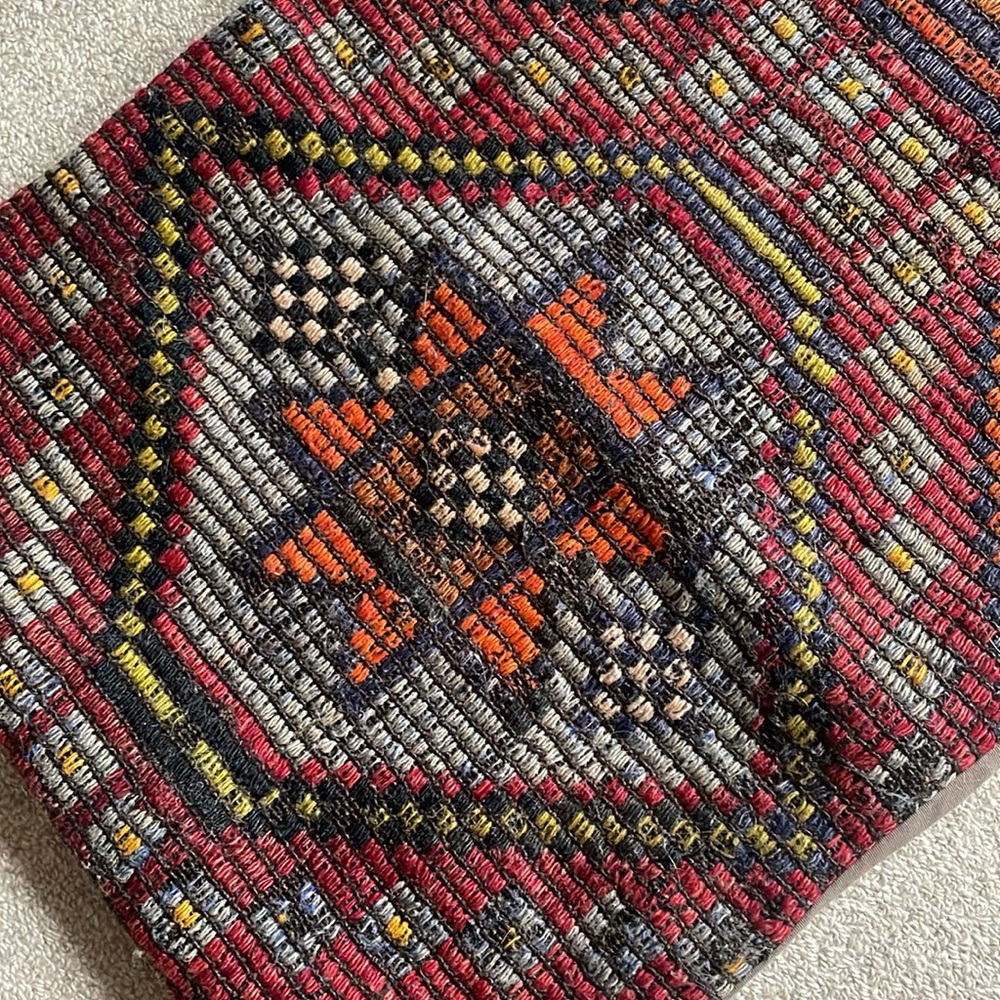 Woven Wool Kilim King Size Pillow Case